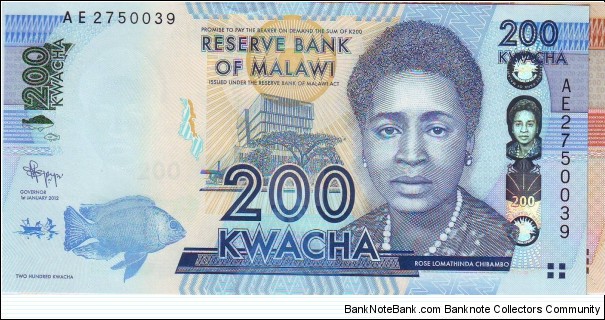  200 Kwacha Banknote