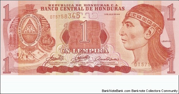 Banknote from Honduras year 0