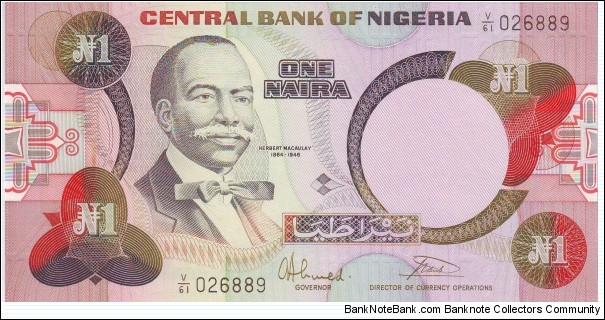 1 Naira Banknote