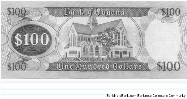 Banknote from Guyana year 1989