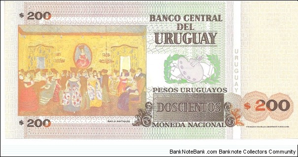 Banknote from Uruguay year 2006