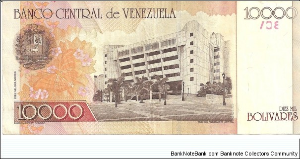 Banknote from Venezuela year 2000