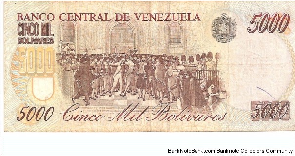 Banknote from Venezuela year 1994