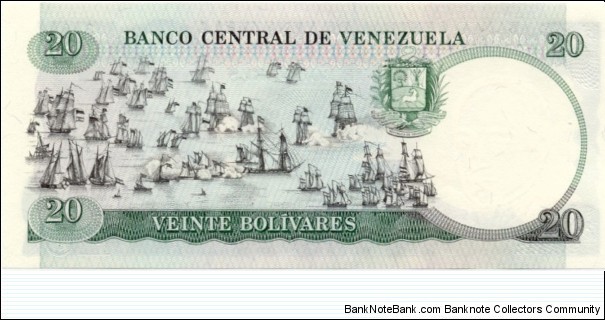 Banknote from Venezuela year 1987
