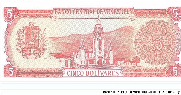 Banknote from Venezuela year 1989