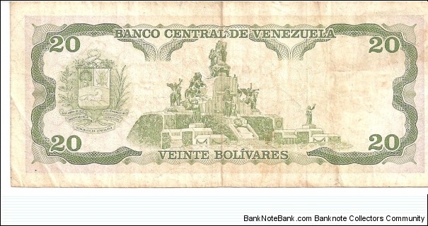 Banknote from Venezuela year 1995