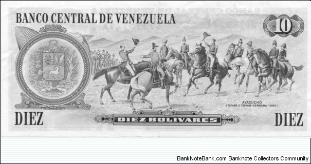 Banknote from Venezuela year 1981