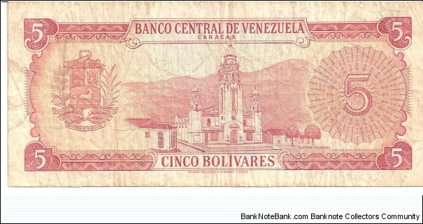 Banknote from Venezuela year 1968