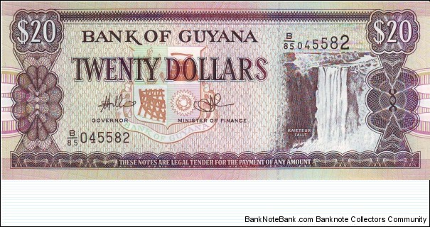  20 Dollars Banknote