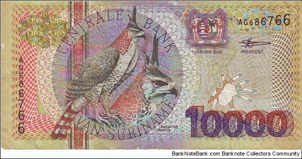  10,000 Gulden Banknote