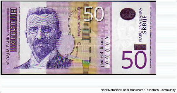 50 Dinara__
pk# New Banknote