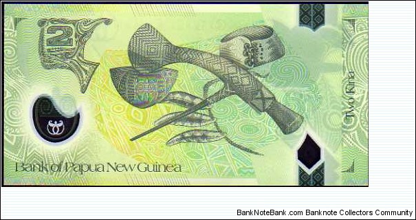 Banknote from Papua New Guinea year 2010