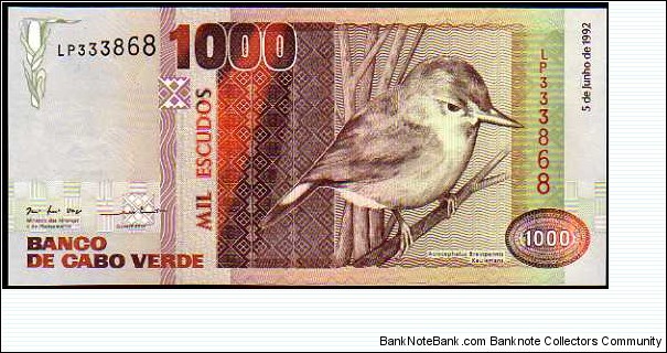 1000 Escudos__
pk# 65 a__
05.06.1992 Banknote