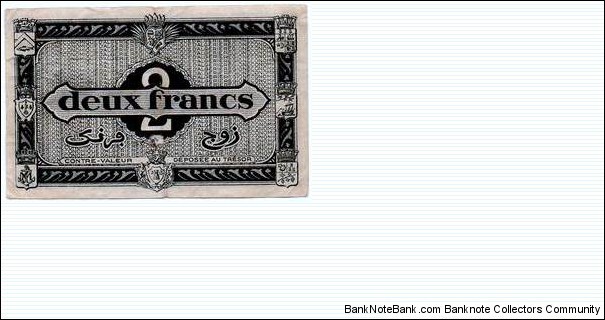 2 francs 1944 Banknote