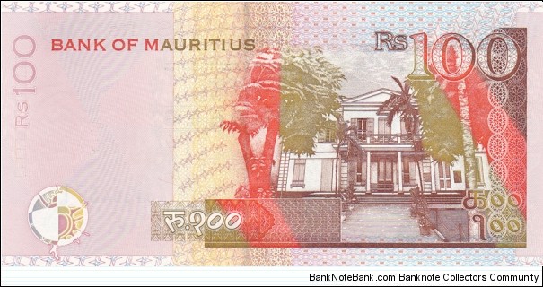 Banknote from Mauritius year 1999