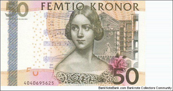 Sweden 50 kronor 2004 Banknote
