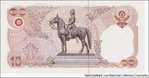 Banknote from Thailand year 1980