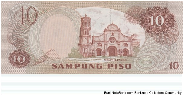Banknote from Philippines year 1981