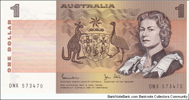 Australia 1$ 1974-1985 Banknote