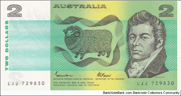 Australia 2$ 1974-1985 Banknote