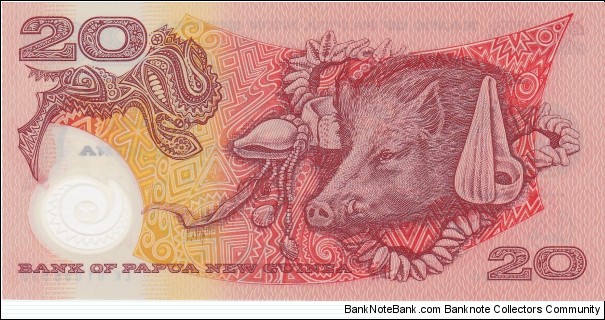 Banknote from Papua New Guinea year 2003