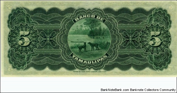 Banknote from Mexico year 1902