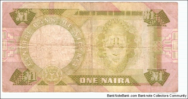 Banknote from Nigeria year 1984