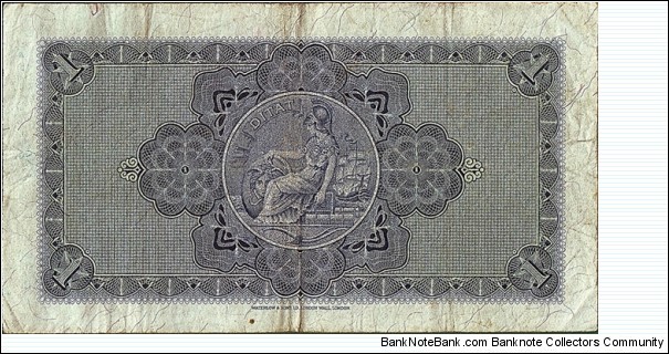 Banknote from Scotland year 1958
