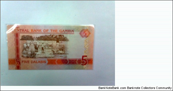 Banknote from Gambia year 0