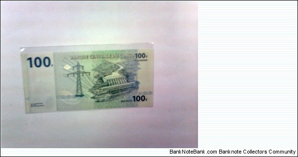 Banknote from Congo year 2007