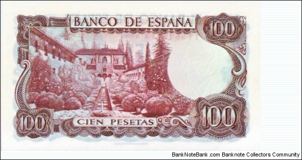 Banknote from Spain year 1970