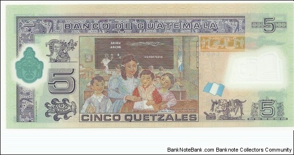 Banknote from Guatemala year 2010