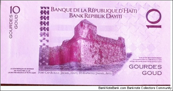 Banknote from Haiti year 2010