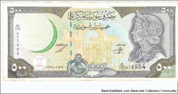 500 Pounds Banknote