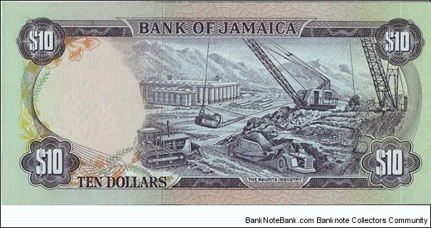 Banknote from Jamaica year 1977