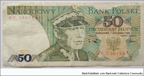 50 Zloty Banknote