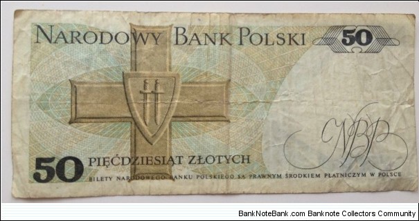 Banknote from Poland year 1988