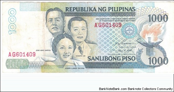 1000 Piso Banknote