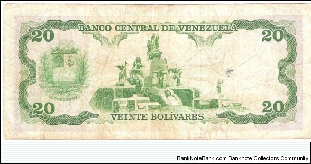 Banknote from Venezuela year 1990