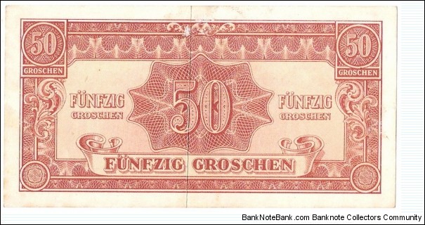 50 Groschen(Alliierte Militärbehörde 1944) Banknote