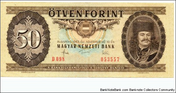 50 Forint Banknote