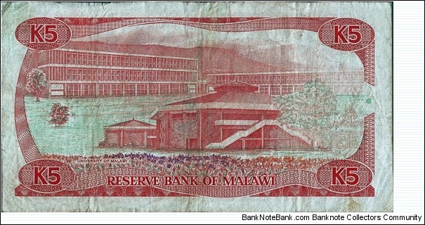Banknote from Malawi year 1986