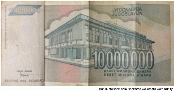 jugoslavija currency  Banknote