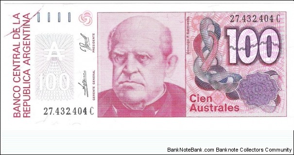 100 Australes Banknote