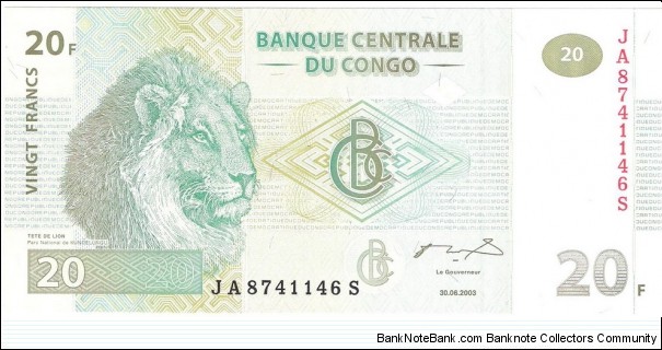 20 Francs Banknote