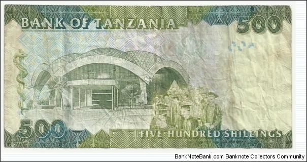 Banknote from Tanzania year 2010