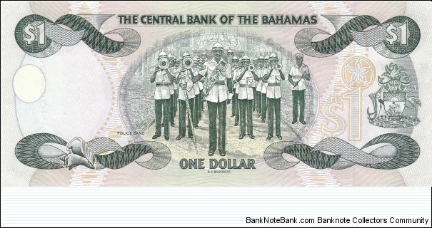 Banknote from Bahamas year 1996