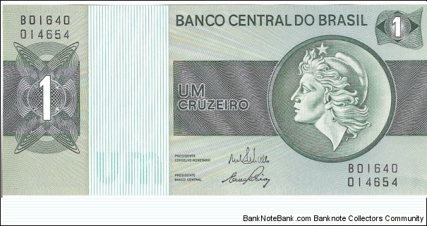 1 Cruzeiro(1970) Banknote
