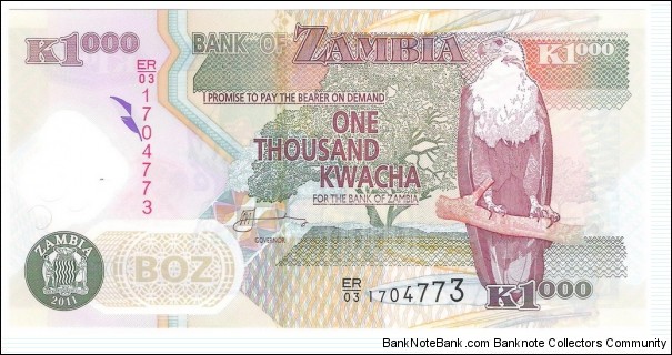 1000 Kwacha Banknote