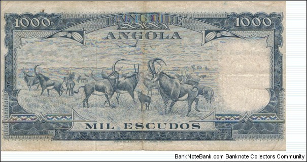 Angola 1000 Escudos Banknote